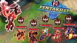 DARIUS 1v5 PENTAKILL MONTAGE S11