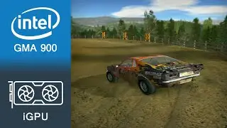 FlatOut Gameplay Intel GMA 900 (Notebook / Laptop)