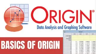 Basics of Origin Lab | Data upload | Graph Plotting | Export the graph