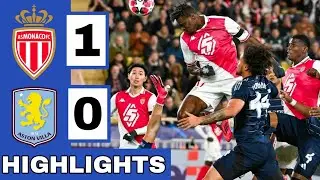 🔴AS Monaco vs Aston Villa (1-0) Extended HIGHLIGHTS | UEFA Champions League