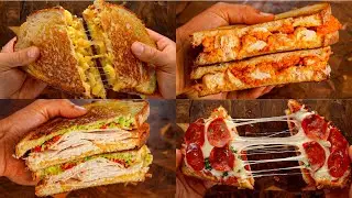 500 Calorie Panini Recipes | 4 Easy, High Protein Sandwiches