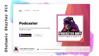 Podcaster Starter Kit Tour