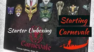 Carnevale Starter Set Unboxing. TTCombat