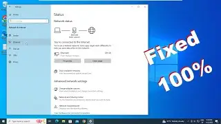 Fix No Internet Access But Ethernet Is Connected | LAN Wired Network