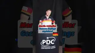 Martin Schindler explains classic German sayings 🇩🇪🧱 #pdc #pdcdarts