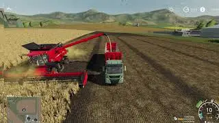 Farming Simulator 19 Уборка соевых бобов