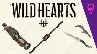 Weapon Details! | Wild Hearts Claw blades, Karakuri Staff and Cannon Details