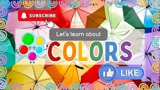 Let's learn about colors | colors |basic colors for toddlers | warm colors | cool colors | coloring