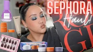 ANOTHER SEPHORA HAUL! 🫢 WHAT'S NEW AT SEPHORA? | BEAUTY, HAIRCARE & SKINCARE! |AMY GLAM ✨