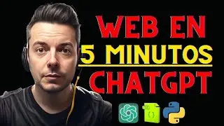 🤯 Hago una WEB usando ChatGTP en 5 MINUTOS