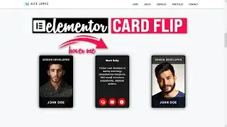 🎴 [Free]-Elementor Card With Flip Animation After Hover