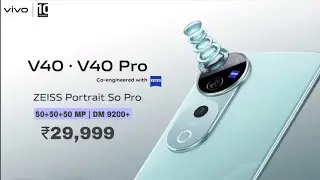 Vivo V40 5G Series India Launch | Vivo V40 Pro 5G Price in India & Specs | Vivo V40 #vivo #phone