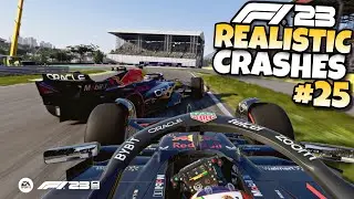 F1 23 REALISTIC CRASHES #25