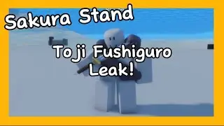 Sakura Stand Toji Fushiguro Leak