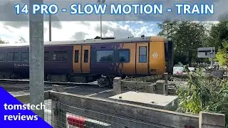 iPhone 14 Pro Slow Motion - Train