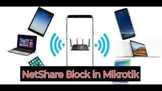 How to Block  Net Sharing using Mikrotik Firewall Mangle TTL