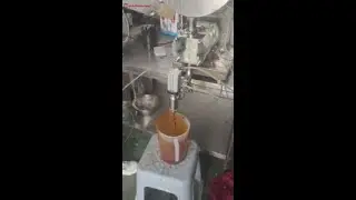 Servo motor rotor pump filling machine for viscous materials