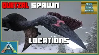 ARK: Ragnarok | Quetzal | BEST Spawn Locations!