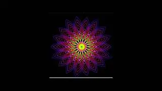 Flower graphics Using Python || CODING 4 BEGINNER || Python Learning || Animations #shots #python