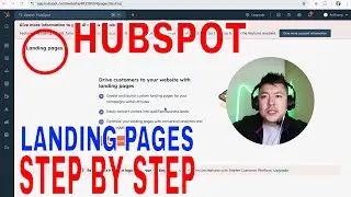 ✅  How To Create Landing Page In HubSpot 🔴