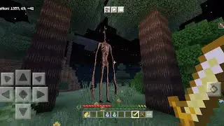 I found SIREN HEAD in Minecraft PE!