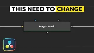 BEST Way To Use Magic Mask in Davinci Resolve Studio