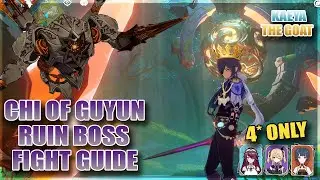 Genshin Impact Chi Of Guyun Ruin Guards Boss Fight Guide For Solo Low-Level Characters Easy UPDATED