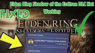 How to Fix Elden Ring Shadow of the Erdtree DLC Not Working on PC