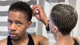 Afro To Waves 🌊  (360 Waves Wash and Style)