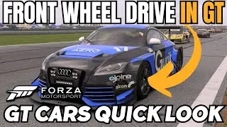 A FWD Car Walks into the GT Series... 😂 - Audi TT RS with TUNING - GT Quick Look - Forza Motorsport