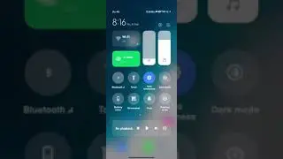 MIUI 13 New Control Center - POCO F3 GT💥💥 Link in Description (Only MIUI 13 ANDROID 12) #miui13