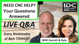 Wednesday Night Live CNC Talk with Garrett And Kate