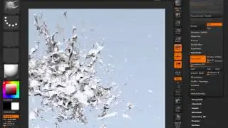 ZBrush Tips & Workflows #3: Generating Organic Forms Like Water In ZBrush 4r7