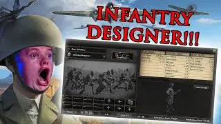 INFANTRY DESIGNER | Unique New Ultra Historical Mod Feature Showcase | Hearts of Iron IV