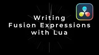 Resolve Fusion: Writing Expressions with Lua (Revised)