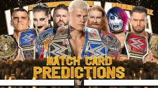 WWE WrestleMania 39 - Card Predictions [v5]