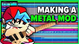 Making a new Metal Mod for Friday Night Funkin! - Music Production Livestream