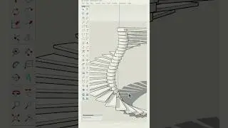 Creating the “Spiral Staircase” in sketchUp using “memory copy” plugin! #sketchuptutorial