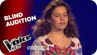 Andrea Bocelli  - Time To Say Goodbye (Solomia) | The Voice Kids 2015 | Blind Auditions | SAT.1