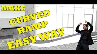 Build a Perfectly Curved Ramp in SketchUp in Minutes!