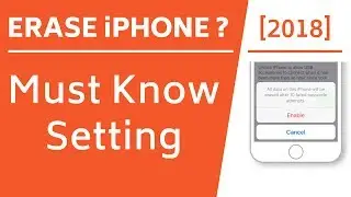 Erase iPhone after 10 failed passcode attempts! [Must Know Setting]