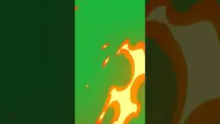 Green Screen Transition Fire Effects Portrait Free #shorts