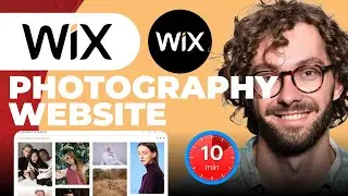 Photography Website on Wix in 10min - How To Create Photography Website on Wix Complete Tutorial