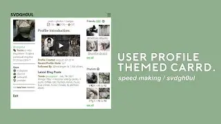 ೨🍃ৎ ₊˚ user profile theme. | carrd tutorial.