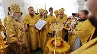 Освящение храма и открытие лаврского скита в Адамовке. 1.8.18 г.