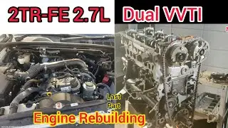 2TR-FE Dual VVTI Engine rebuilding Of Toyota Hilux