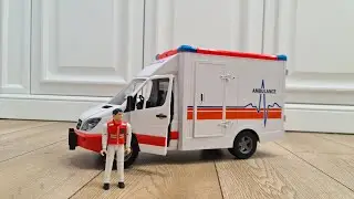 Bruder Ambulance | Игрушка скорая помощь | Автомобили Mercedes Benz