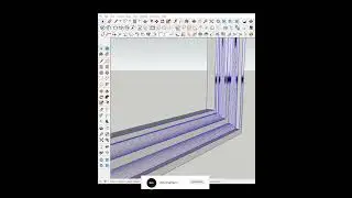 Create molding in sketchup with follow me tool | SketchupTips