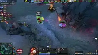 Dota: Dendi's solo kill on Midone with puck