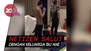 Rekam Tingkah Cucu Saat Salat, Ani Yudhoyono Banjir Komentar